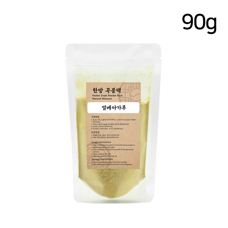 밀베아가루 100g 한방 곡물팩