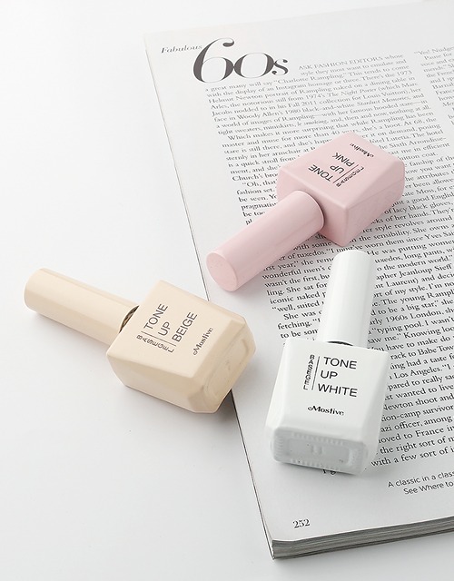 모스티브 칼라 젤폴리시 톤업베이스 베이지 12ml