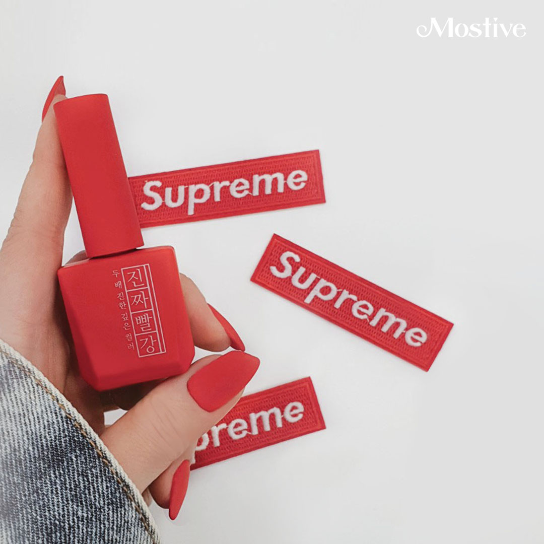 모스티브 진짜시리즈 컬러젤 진짜빨강 12ml