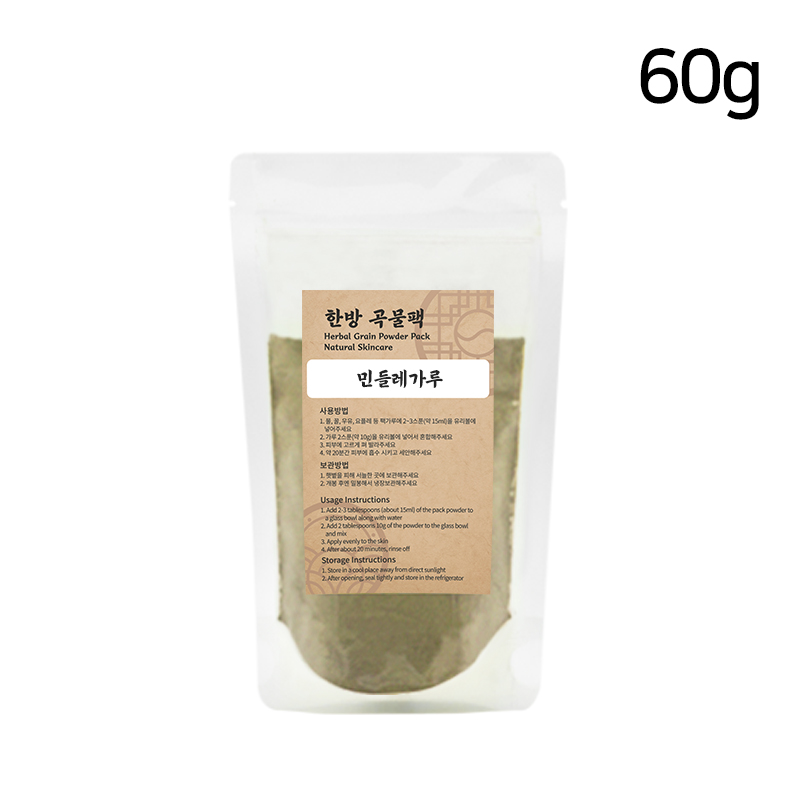 민들레가루 80g 한방 곡물팩
