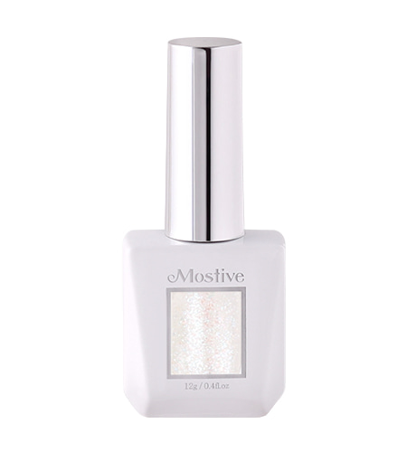 모스티브 글리터 젤 폴리시 12ml MG-078 클리어유민팔