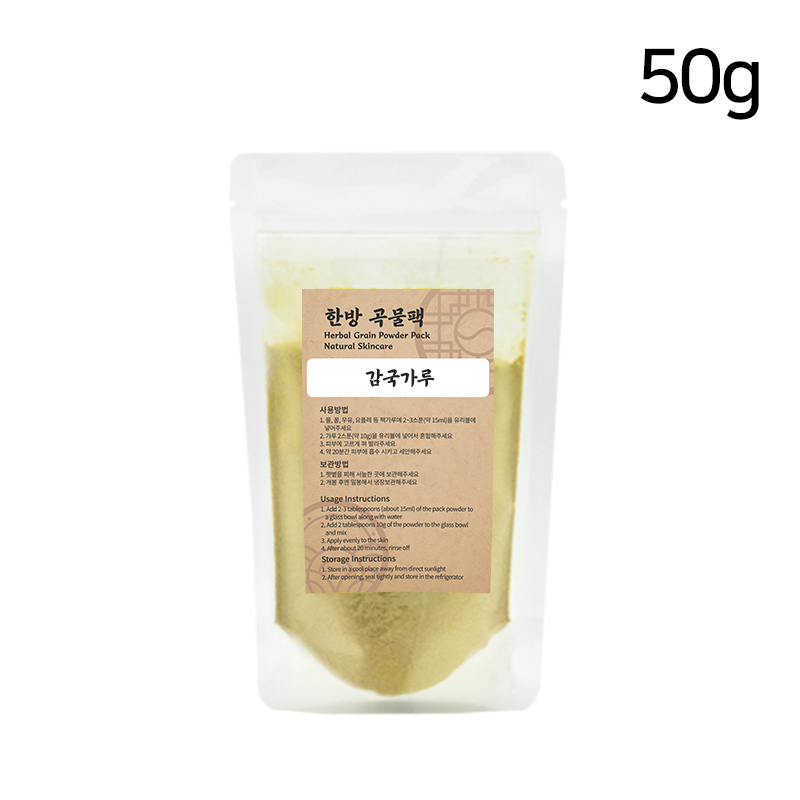 감국가루 50g 한방 곡물팩