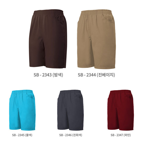 20수 면 TC트윌 6부바지 밤색 진베이지 물색 진회색 와인