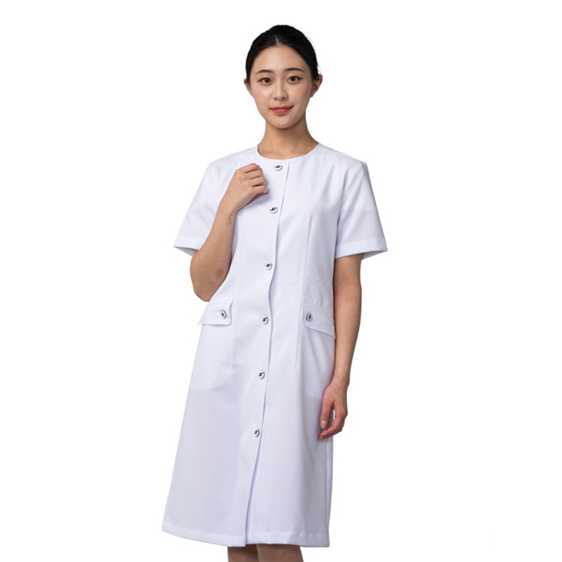 핑클라운드 화이트 피부관리사 유니폼 작업복