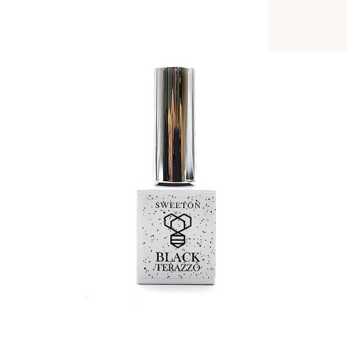스윗온 네일 블랙테라조 10ml 에그젤 블랙플레이크