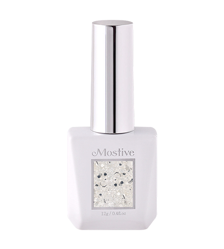 모스티브 글리터 젤 폴리시 12ml MG-097 스파클링실버