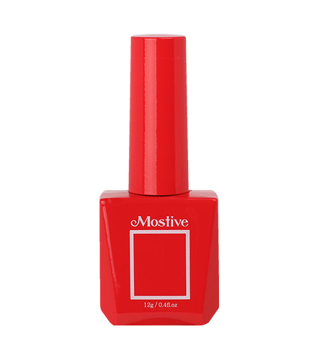 모스티브 칼라 젤 폴리시 12ml MC-074 동백