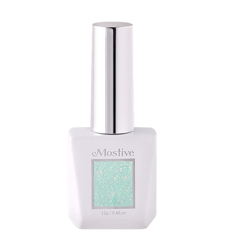 모스티브 글리터 젤 폴리시 12ml MG-089 싱인더그린