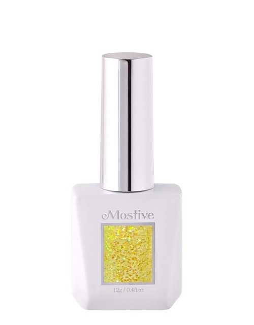 모스티브 글리터 젤 폴리시 12ml MG-053 옐로우 유니콘