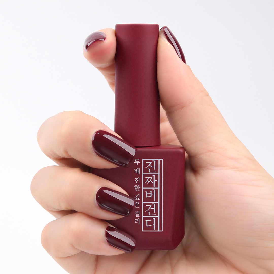 모스티브 진짜시리즈 컬러젤 진짜버건디 12ml
