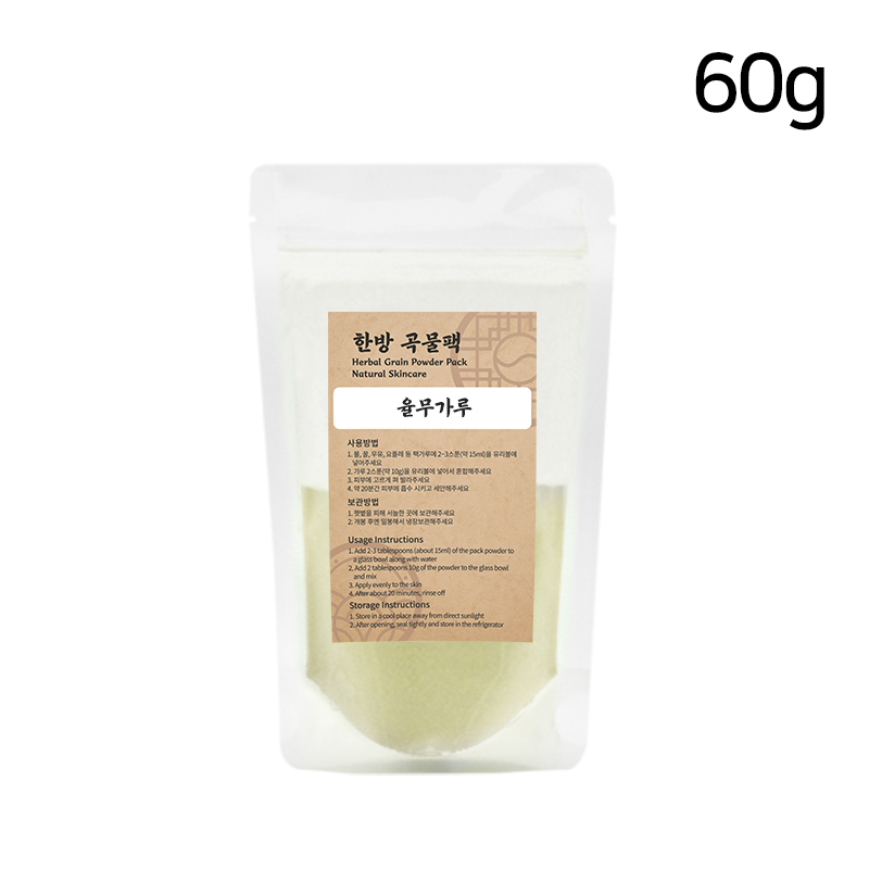 율무가루 60g 한방 곡물팩