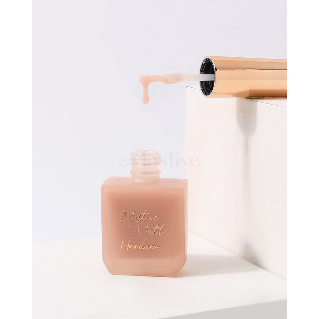 모스티브 손,발톱 무광 강화제 12ml 티안나- 베이지