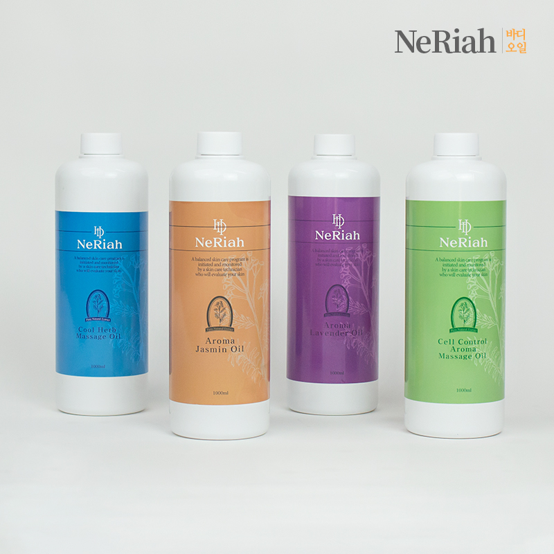 네리아 바디 마사지 오일 1000ml 얼굴 페이스 바디 오일 아로마