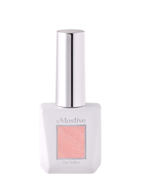 모스티브 글리터 젤 폴리시 12ml MG-035 소프트핑크