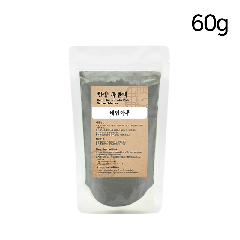 애엽 쑥 가루 70g 한방 곡물팩