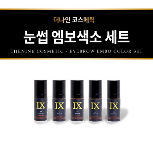 더나인 IX 눈썹 엠보색소 세트