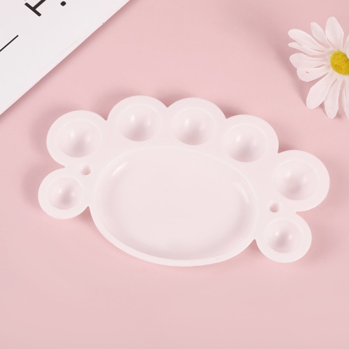 곰발바닥 네일 팔레트 젤네일 네일아트 물감 믹싱 파츠 트레이