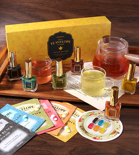 모스티브 틴트드롭 폴리시 12ml 로얄티벨롭 6종 패키지