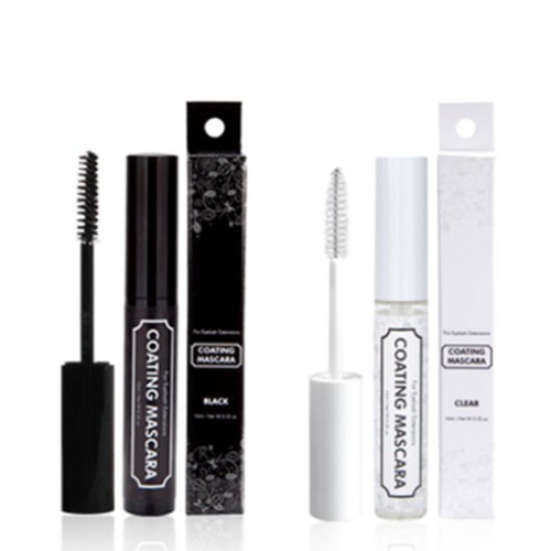 속눈썹 연장 코팅 마스카라 후처리제 블랙 투명 10ml