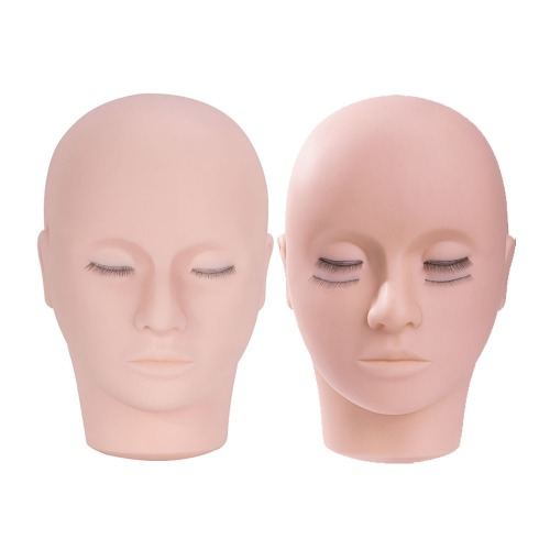 속눈썹 연습 연장 마네킹