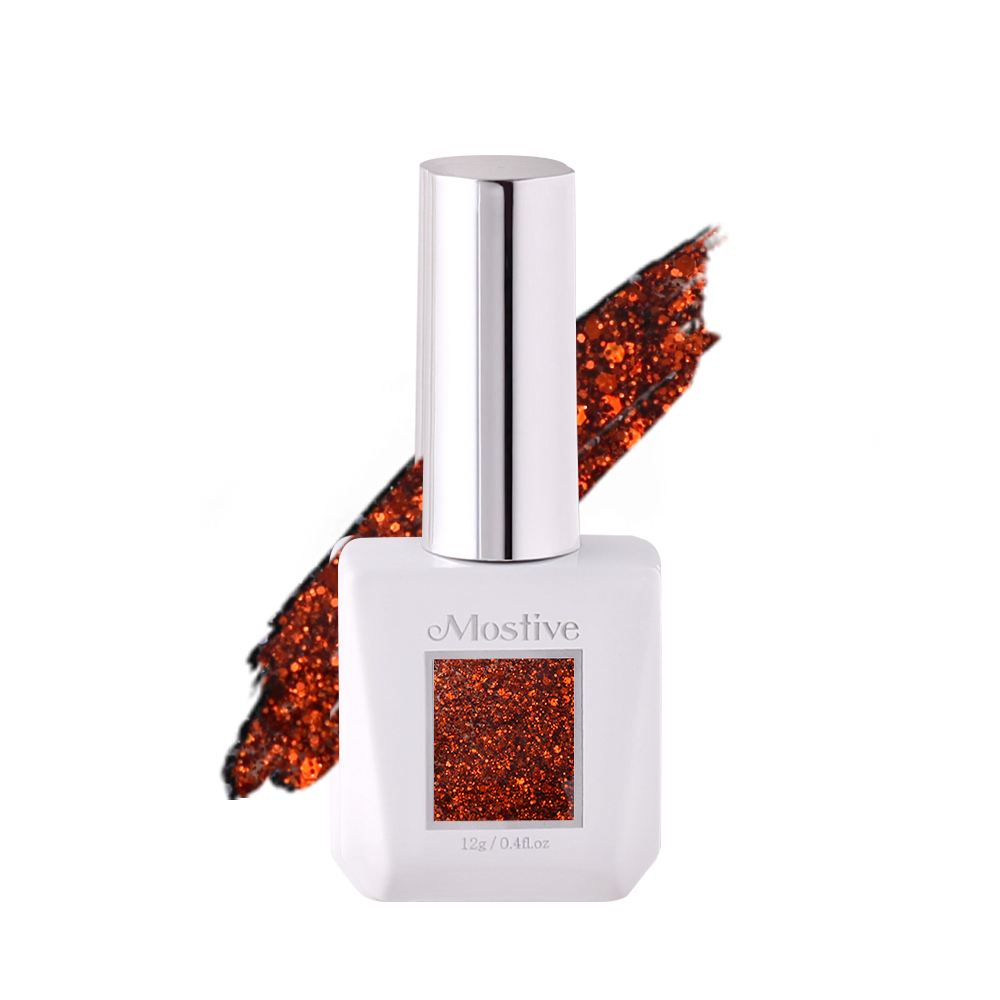 모스티브 글리터 젤 폴리시 12ml MG-013 브론즈