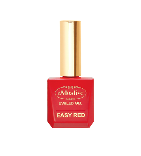 모스티브 칼라 젤폴리시 12ml 이지 레드