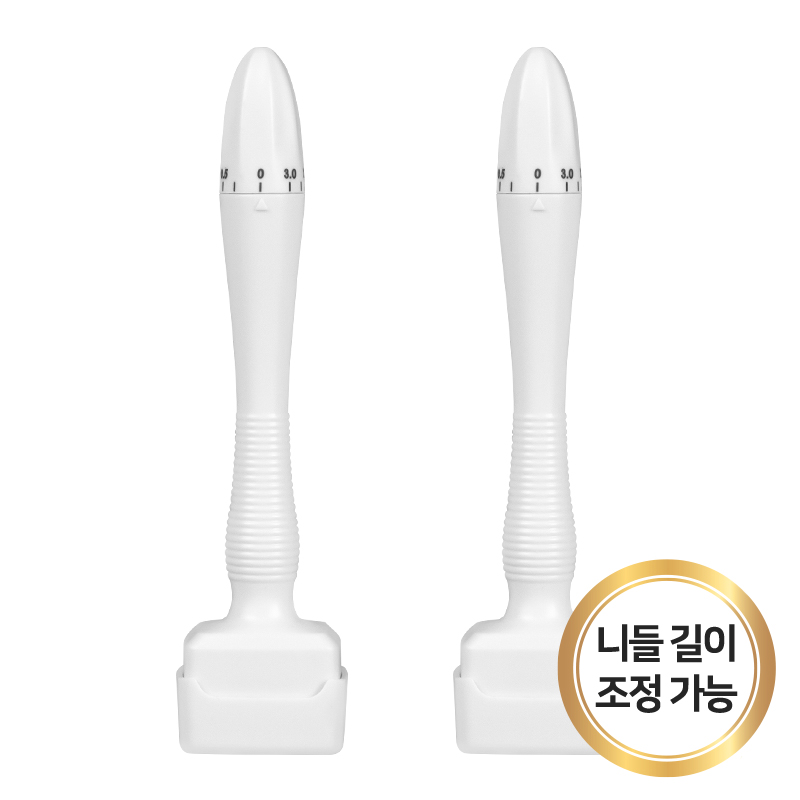 mts 스탬프 DRS 140A 1+1 길이조절 니들 홈케어 얼굴 두피 마이크로니들링 mts 롤러