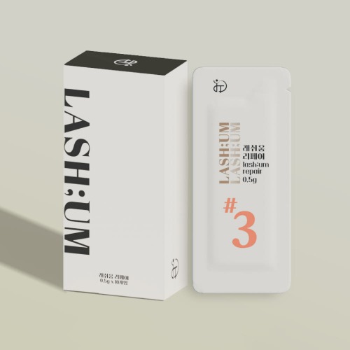 LASH;UM 래쉬움 리페어 3제 10개입 클리닉 속눈썹 펌