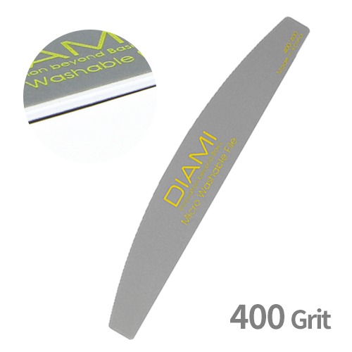 다이아미 자연손톱 마이크로 워셔블 파일 400Grit
