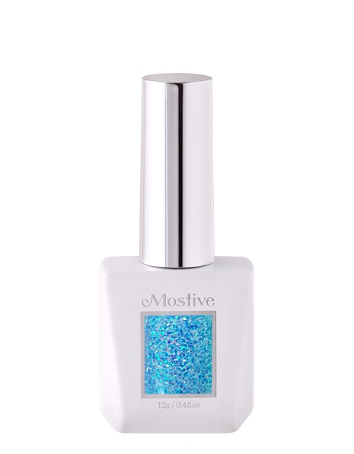 모스티브 글리터 젤 폴리시 12ml MG-051 블루 유니콘