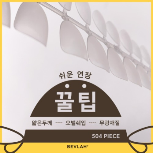 비블라 꿀팁_숏오벌 504개입