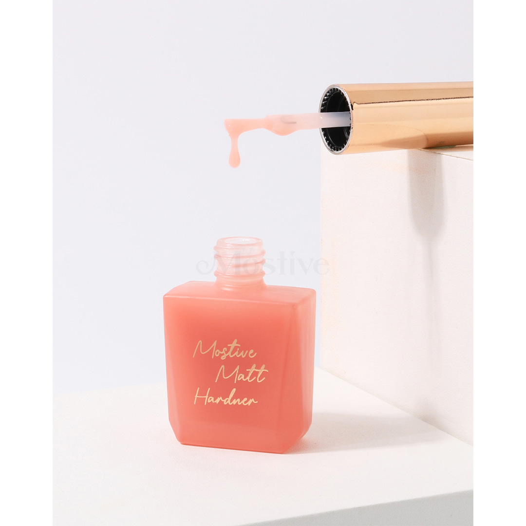 모스티브 손,발톱 무광 강화제 12ml 티안나- 핑크
