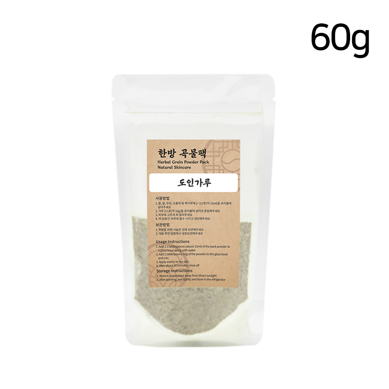 도인가루 60g 한방 곡물팩