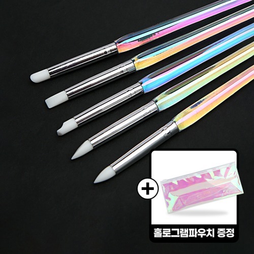젤로젤로 네일 실리콘 매직툴 5종 세트