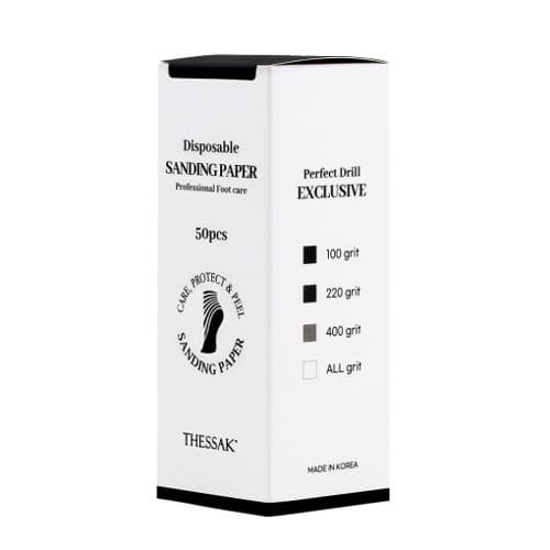THE SSAK 더 싹 풋드릴 리필 샌딩페이퍼 50개입