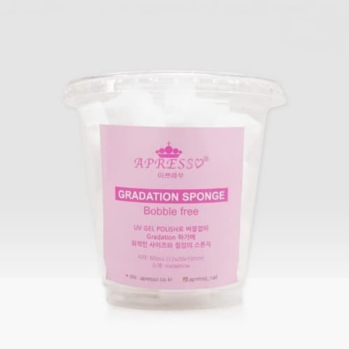 아쁘레쑤 네일 아트 그라데이션 스폰지