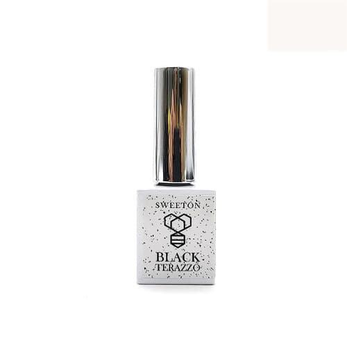 스윗온 네일 블랙테라조 10ml 에그젤 블랙플레이크