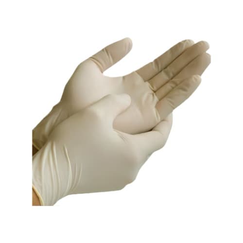 피부 국가 시험용 라텍스 장갑 S M 한쌍 1매