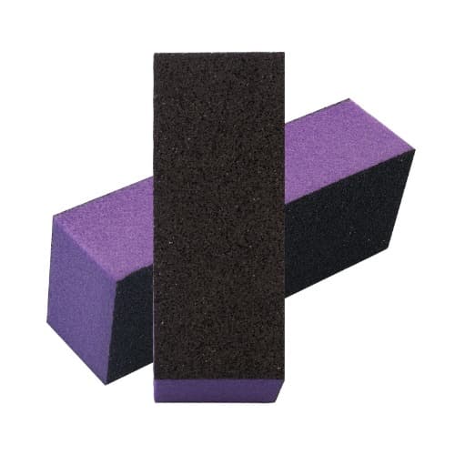 퍼플 블랙 네일 버퍼 샌딩 블럭
