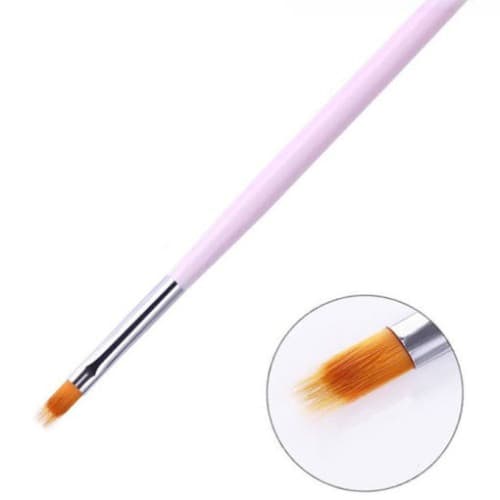 네일 브러쉬 그라데이션 핑크