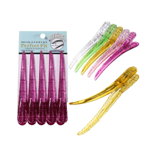 고정 잘 되는 투명 새부리형 집게