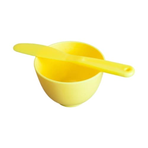 모델링팩 도구세트 피부 미용 석고 옐로우 고무볼 스파츌라