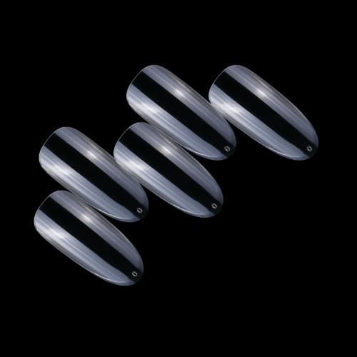 네일아트 네일팁 리필팁 오발 클리어 50개입