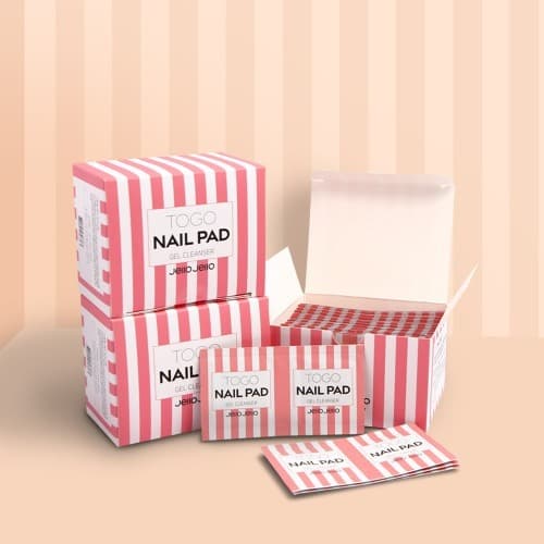 젤로젤로 클렌저 미경화젤 제거 클리너 투고 네일 패드 100매입