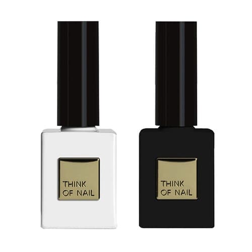띵크오브네일 컬러젤 WHITE+BLACK