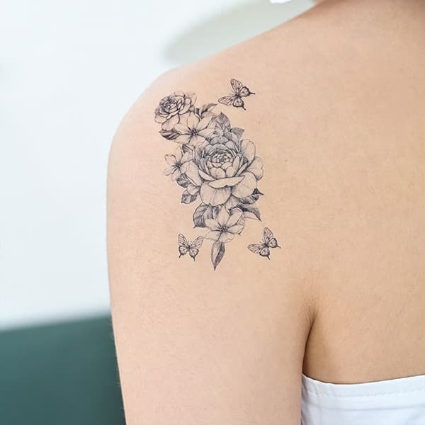 파셋 타투 스티커 015 (라인)