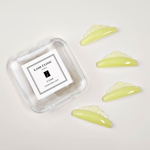 U-LYAL 래쉬클리닉 유리알 빅 사이즈 롯드 물방울 U컬 2종